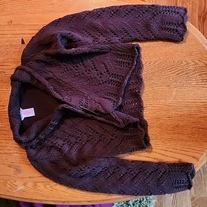 A Brown small cardigan